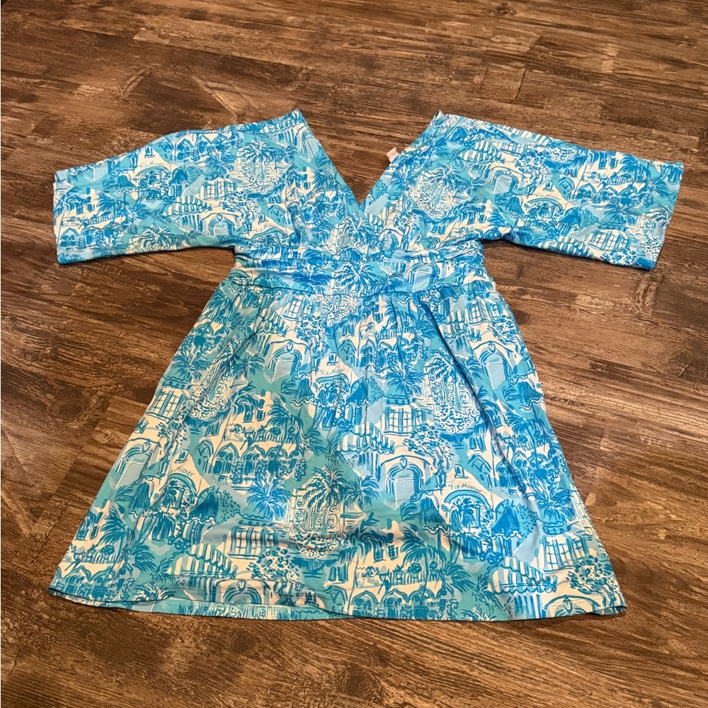 Lilly Pulitzer Blue and White Jumper